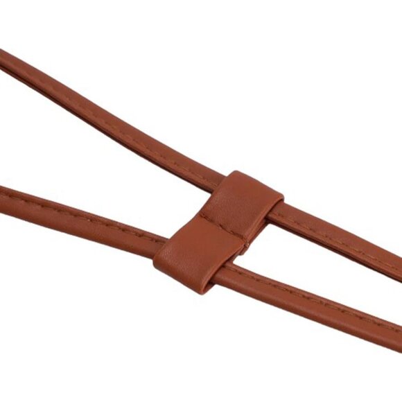 Durable PU Leather 2 Pack Bucket Bag Straps - 104cm Length for Crafting Elegance - Picture 5 of 7